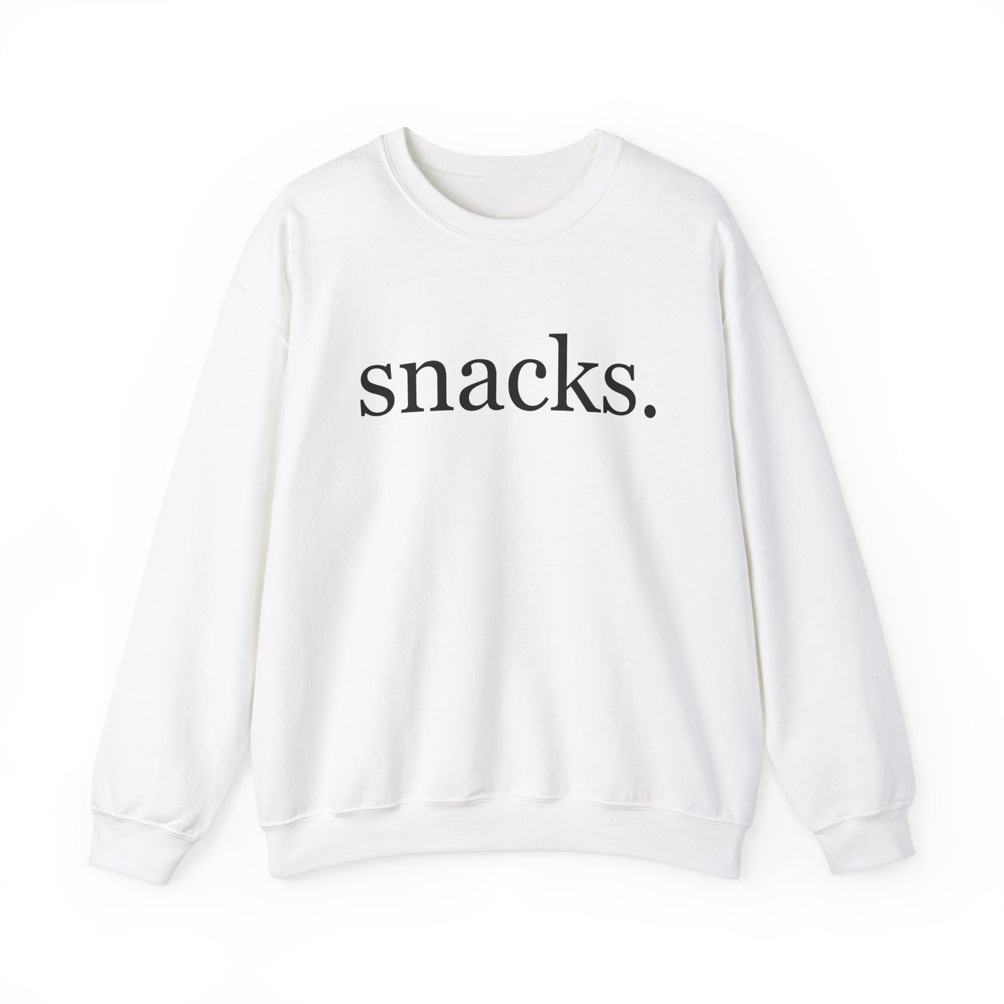 Cozy Girl "Snacks." Sweatshirt