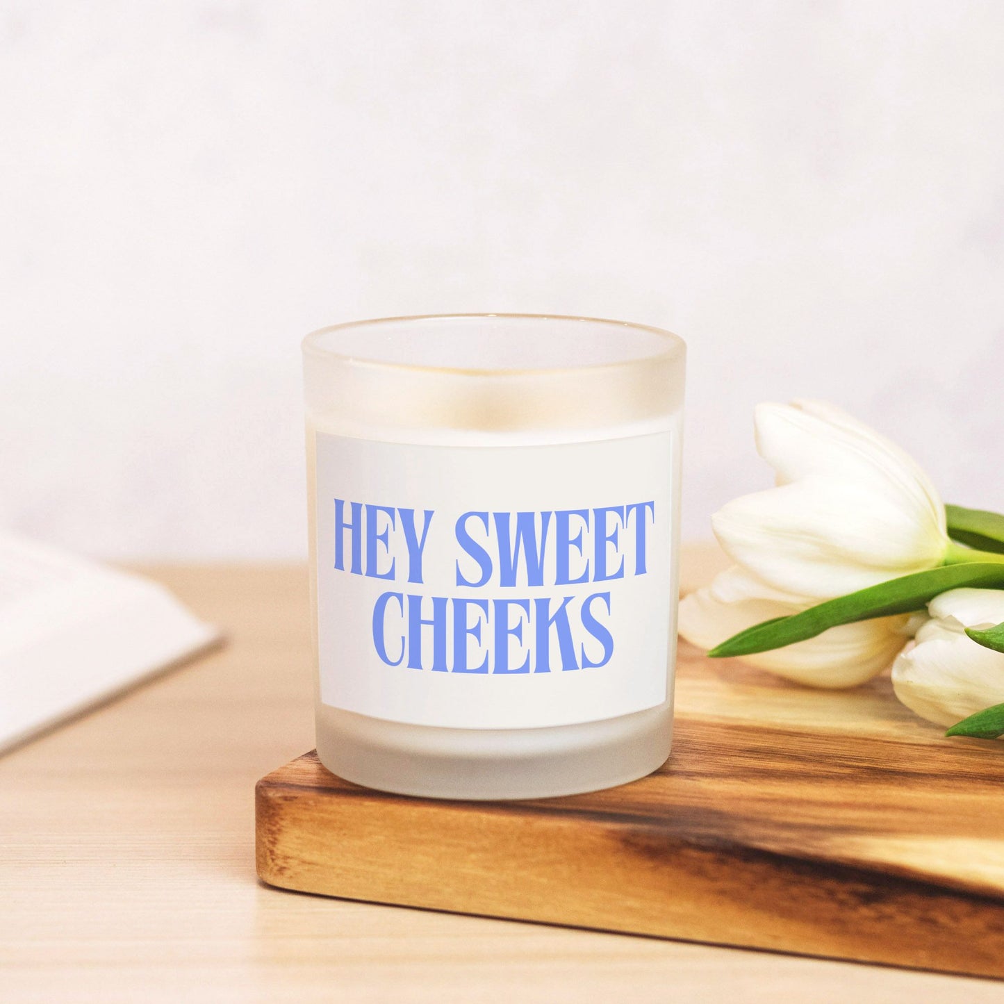Bathroom Candle - Hey Sweet Cheeks
