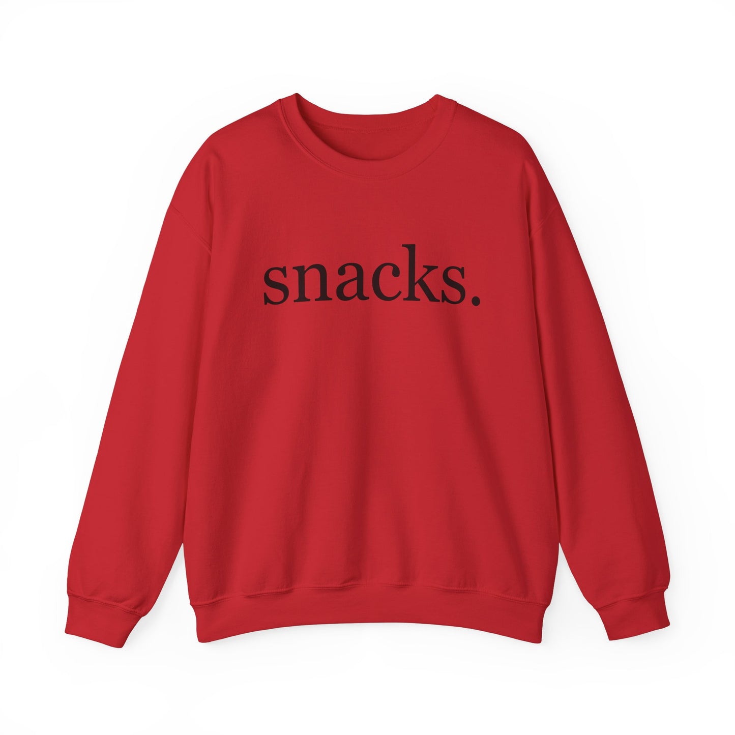 Cozy Girl "Snacks." Sweatshirt