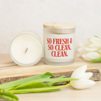 Bathroom Candle - So Fresh & So Clean Clean