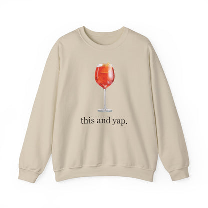 Aperol Spritz "This and Yap" Sweatshirt