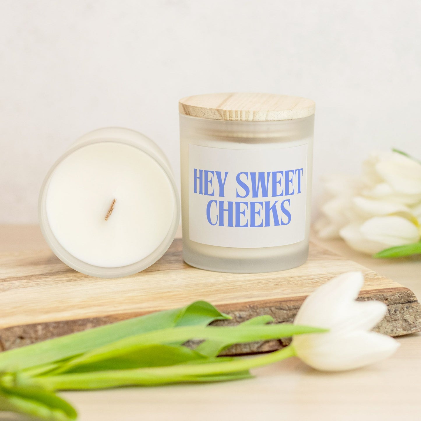 Bathroom Candle - Hey Sweet Cheeks