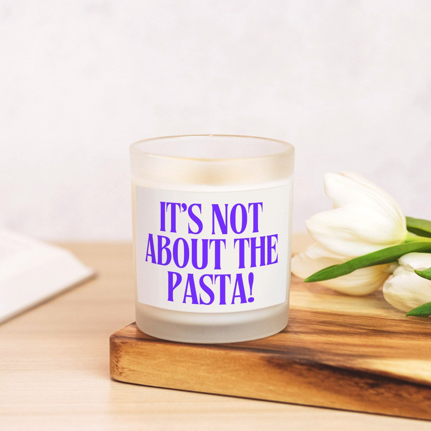 Bravo Lover Candle - It's Not About the Pasta!