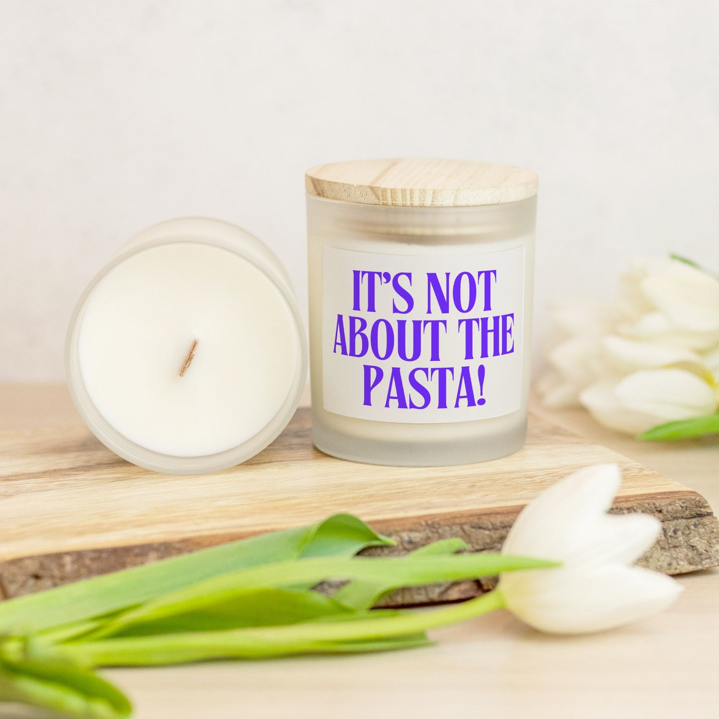 Bravo Lover Candle - It's Not About the Pasta!