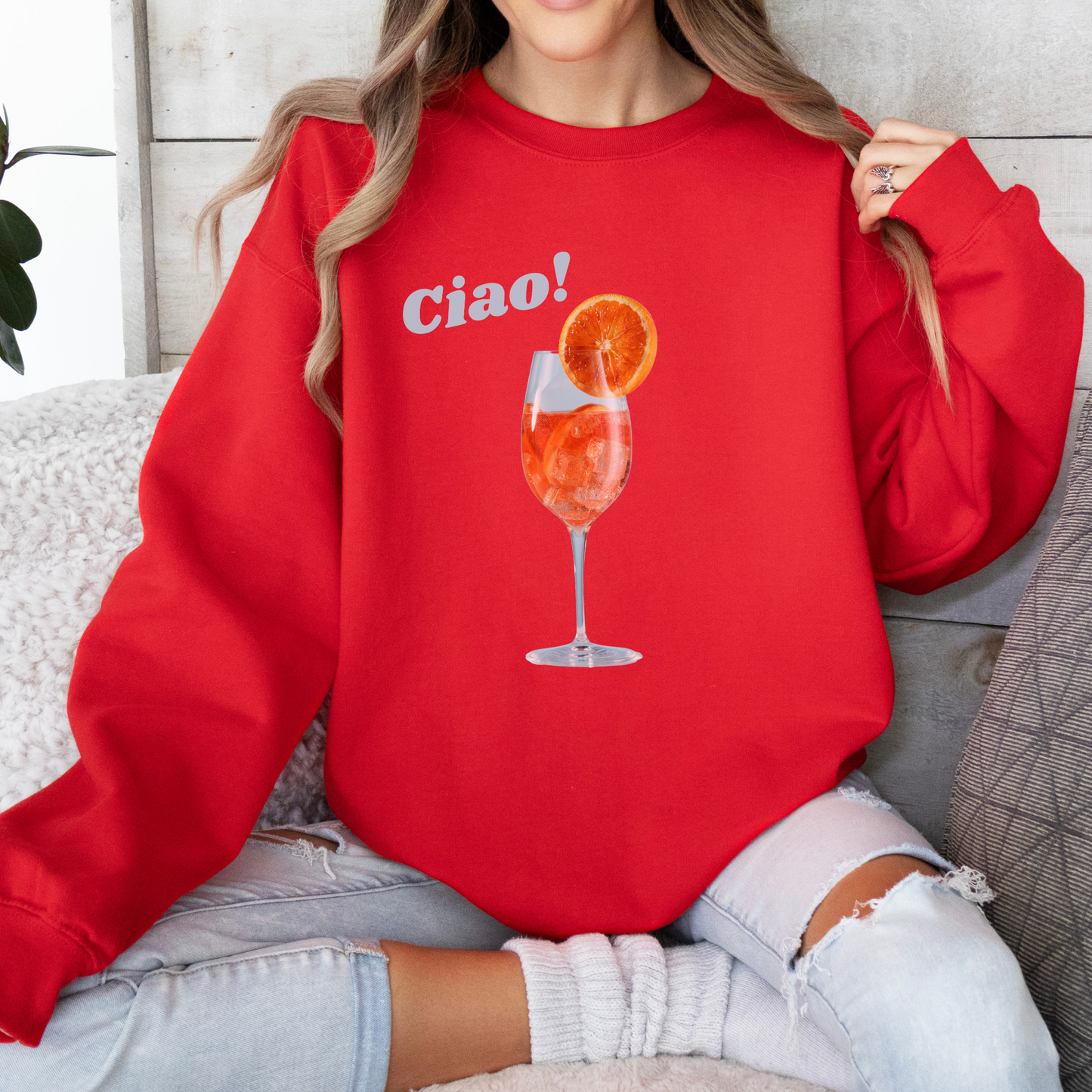 Aperol Spritz "Ciao!" Sweatshirt