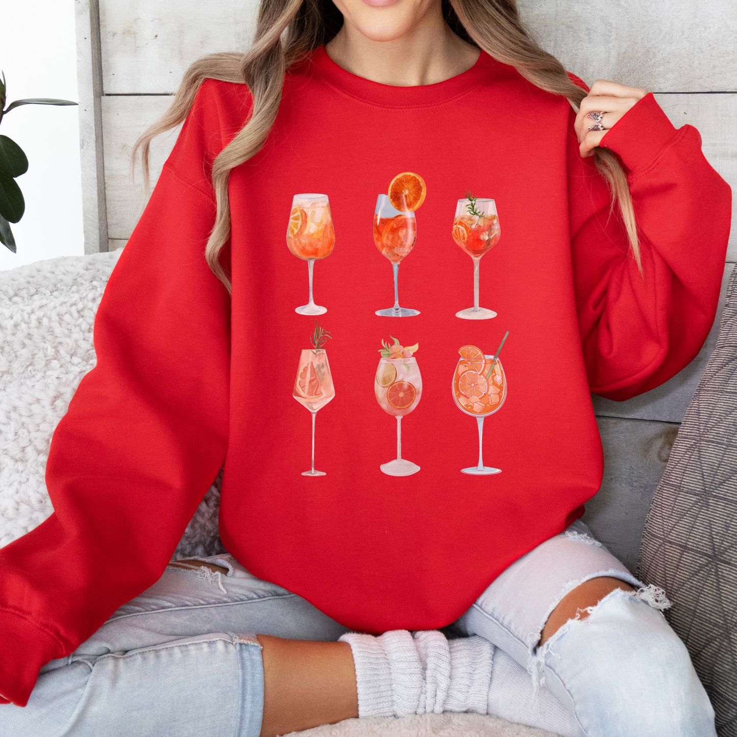 Aperol Spritz "Collage" Sweatshirt