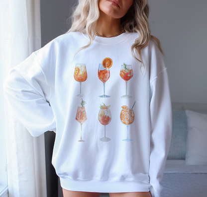 Aperol Spritz "Collage" Sweatshirt