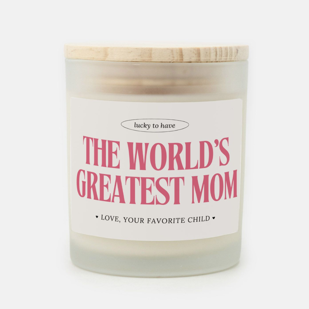 Candle for Mom - World's Greatest Mom