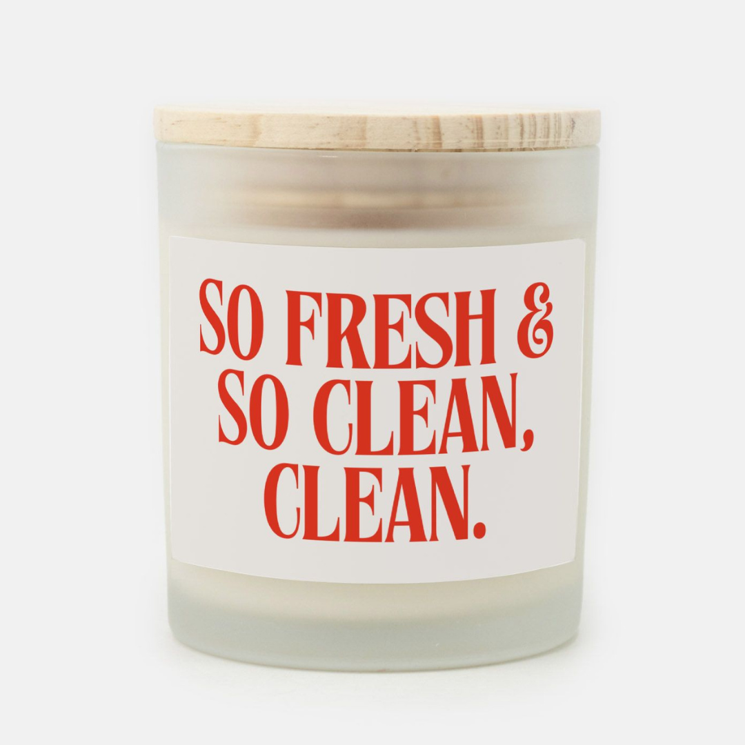 Bathroom Candle - So Fresh & So Clean Clean